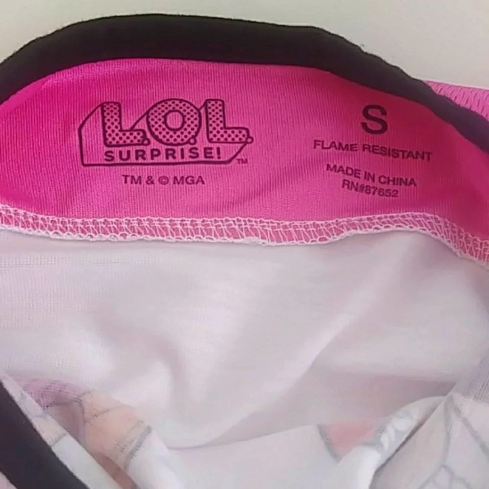 Girls L.O.L. Surprise! 2-Piece Pajama Set, Size Small